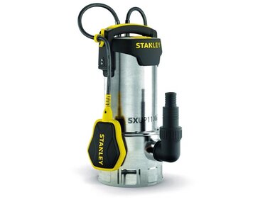 STANLEY - DOMPELPOMP - ROESTVRIJ STAAL - VUILWATER - 1100 W (STN-P1100SS)