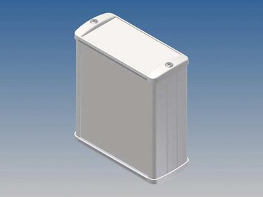 ALUMINIUM BEHUIZING - WIT - 100 x 85.8 x 36.9 mm (TK21.7)