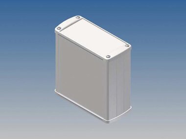 ALUMINIUM BEHUIZING - WIT - 110 x 105.9 x 45.8 mm (TK31.7)