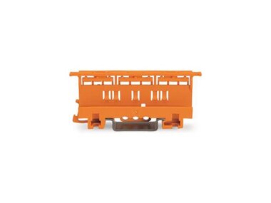 BEVESTIGINGSADAPTER - SERIE 221 - 4 mm² - VOOR MONTAGE OP TS 35/SCHROEFMONTAGE - ORANJE (WG221500)