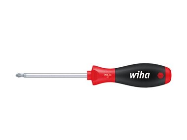 Wiha Schroevendraaier SoftFinish Phillips met ronde schacht (00757) PH1 x 200 mm (WH00757)