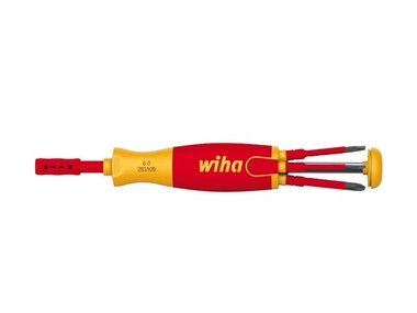 Wiha Schroevendraaier met bitmagazijn LiftUp electric TORX® met 6 slimBits. (41157) (WH41157)