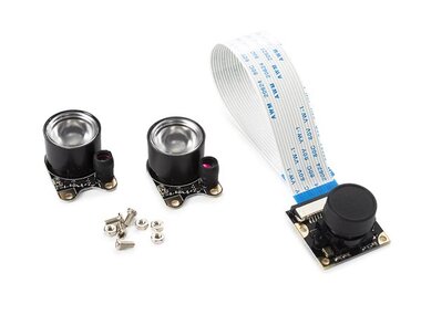 CAMERAMODULE MET 2 IR-LEDS VOOR RASPBERRY PI® (WPI408)